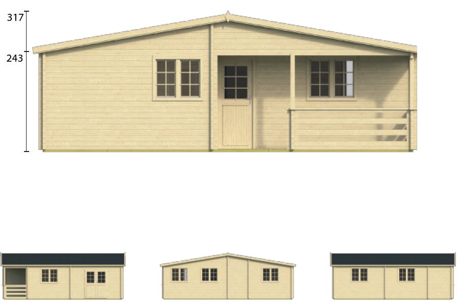 Chalet habitable 80m2 AZORES